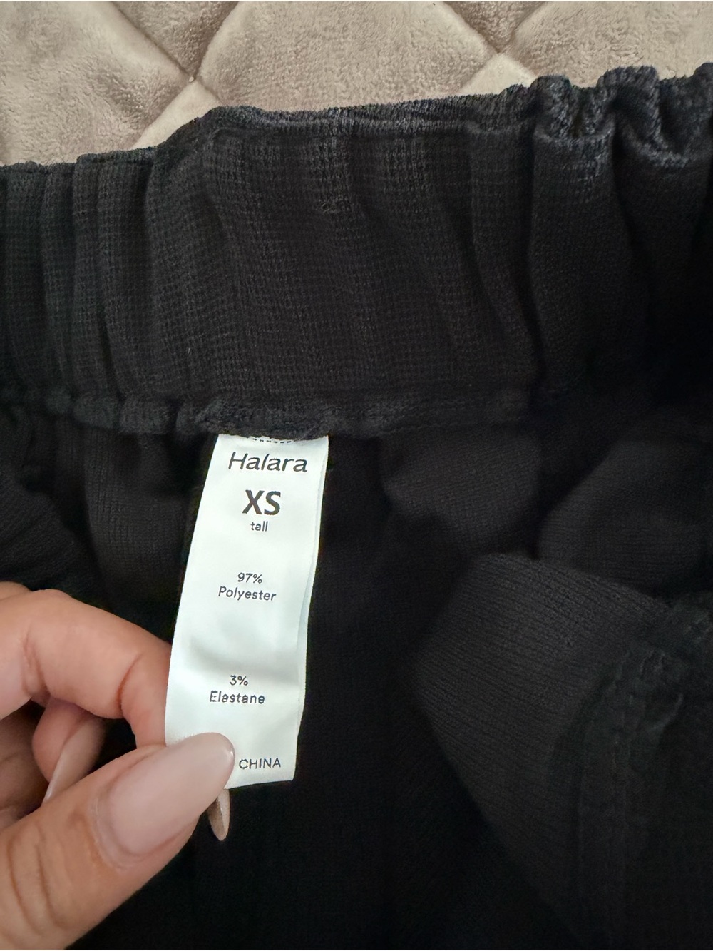 HALARA Women's Black Wide-Leg Trousers - Picture 5 of 5